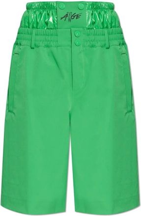 Moncler Hombre, Pantalones cortos, Verde, Talla: S