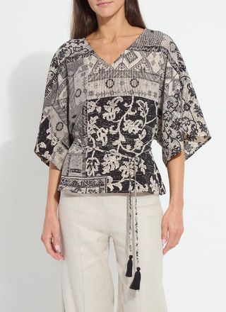 Lyss&eacute; Ipanema Printed Dolman Sleeve Top
