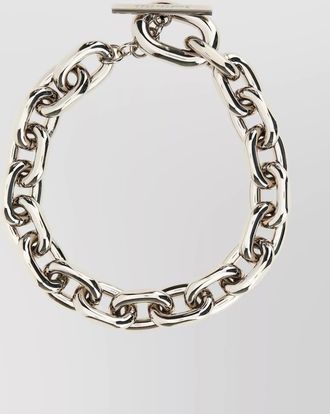 Paco Rabanne bold link chain necklace
