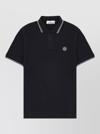 Stone Island cotton polo shirt