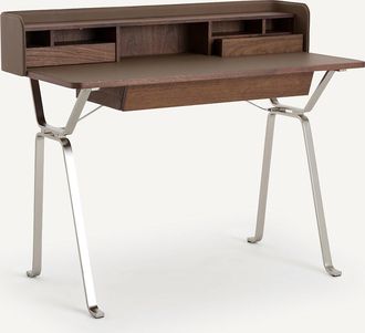 AM.PM Bureau secretaire met walnoot fineer, Nelsen