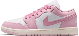Nike Jordan Womens Air Jordan 1 Low Shoes in Pink | DC0774-607