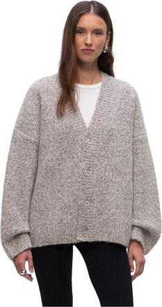 Worst Behavior Wrstbhvr, Truien & Vesten, Dames, Grijs, L, Wol, Naim Cardigan