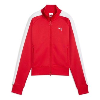 Puma (WMNS) PUMA T7 Short Track Jacket For All Time Red 629796-11