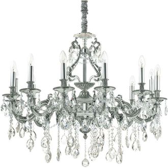 Ideal Lux Gioconda - 12 Light Pendant Light Silver - Ideal Lux