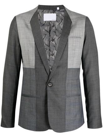 Private Stock Blazer met sjaalrevers - Grijs