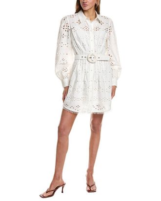 Hemant & Nandita Belted Mini Shirtdress