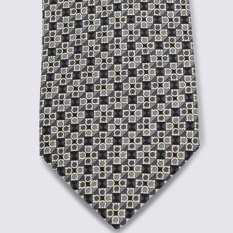 Ferragamo Mens Ties Black _si