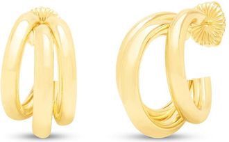 Jaclyn Smith Plated Earrings