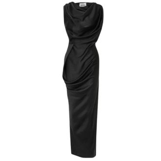 Vivienne Westwood Maxi Dresses, female, Black, Size: XS Long Fond Dress