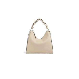 Coccinelle Boheme Grana Double Handbag - Dames - Handtassen - Beige - ONE Size - Katoen - Tassen