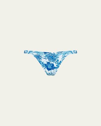 Vilebrequin Tahiti Flowers Jersey Bikini Bottoms