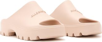 AllSaints Eclipse Platform Slide Sandal in Rose Dust Pink at Nordstrom, Size 10Us