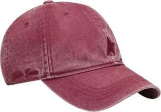 Golden Goose Journey Baseball Cap - unisex - Accessoires - Rood - Maat: ONE Size Katoen