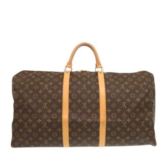 Louis Vuitton Pre-owned Weekend Bags, female, Brown, Size: ONE SIZE Pre-owned Keepall 60