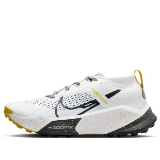Nike ZoomX Zegama Trail White Black Vivid Sulfur DH0623-100