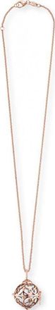 Engelsrufer Womens ERN-ER-01-XS-R Ladies Necklace - Rose Gold Sterling Silver - One Size