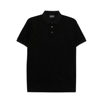 Emporio Armani Polo Shirts, male, Black, Size: M Emporio Armani T-shirts and Polos