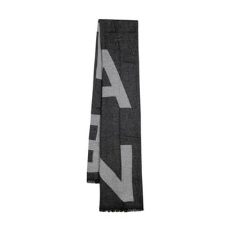 Balmain Foulard Scarf - - Accessories - unisex - Nero - ONE SIZE