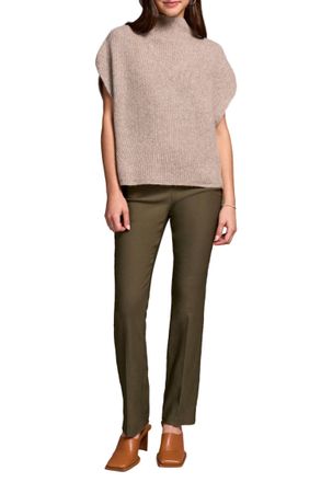 Tribal Cap Sleeve Sweater In Oatmeal