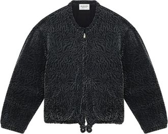 Isabel Marant Abelina bomber jacket - Black