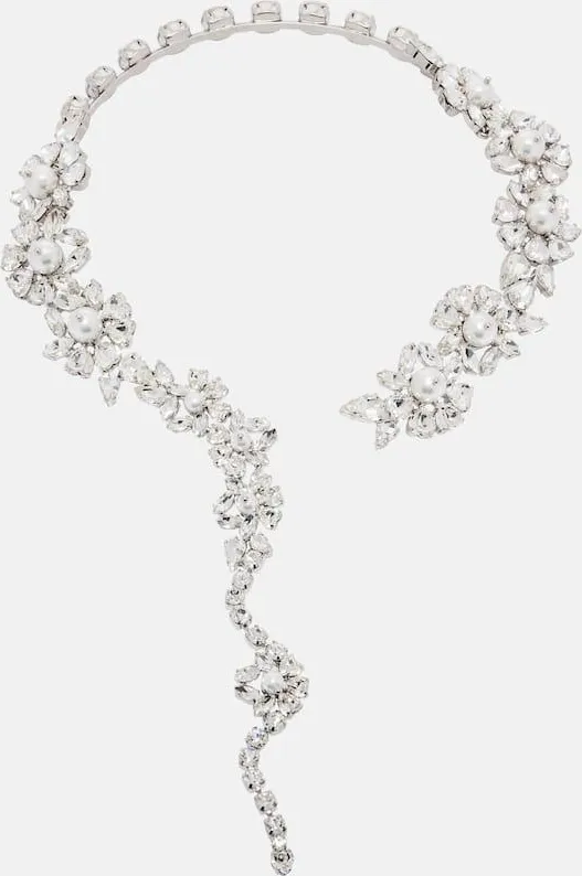 Fragment Heartbloom embellished necklace