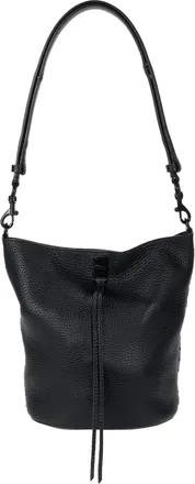 Rebecca Minkoff Womens Darren Bucket Bag In Black