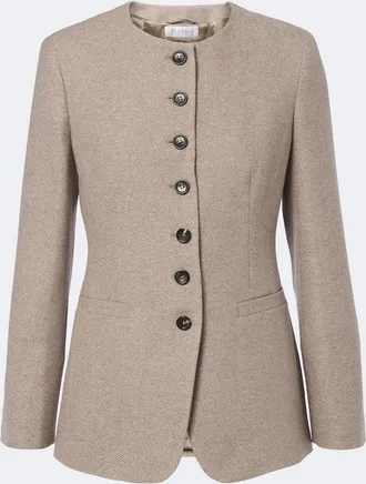 Max Mara Giacca in cashmere boucl&eacute;