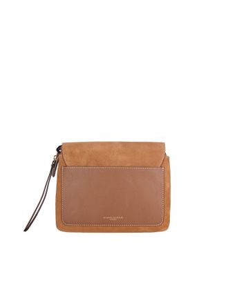 Gianni Chiarini Womens Shoulder Bag Three Caramel Suede
