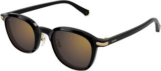 Cartier Sunglasses, male, Black, Size: 53 MM Premi&egrave;re Sunglasses