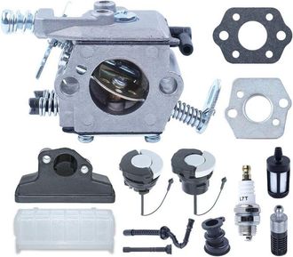 OEM Kit Universal De Reparaci&oacute;n De Carburador Para Motosierras Stihl 021/023/025/ms210/ms230/ms250: Juego Completo De 13 Piezas Que Incluye Juntas, Buj&iacute;a 