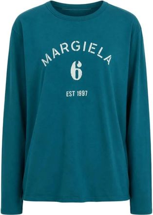 Maison Margiela Truien & Vesten, Heren, Blauw, XL, M20048 Trui