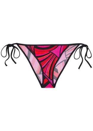 Pucci Printed Bikini Briefs - Pink - S (UK8-10 / S)