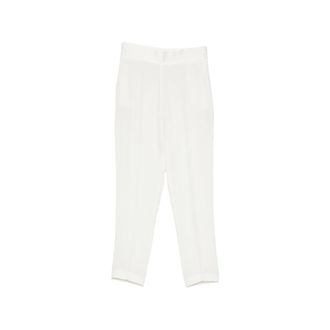 Simona Corsellini Donna, Pantaloni, Bianco, M, new