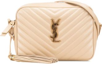 Saint Laurent Pre-owned Saint Laurent Quilted Leather Lou Camera Bag YSL612544 0720