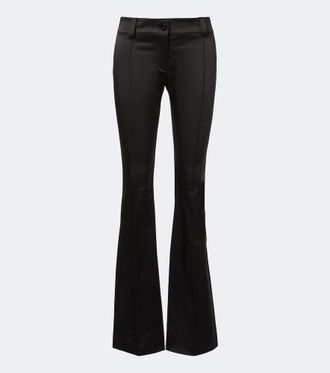 Gucci Satin flared pants