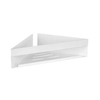 WENKO Rinconera Acero Inoxidable Turbo-loc Genova White