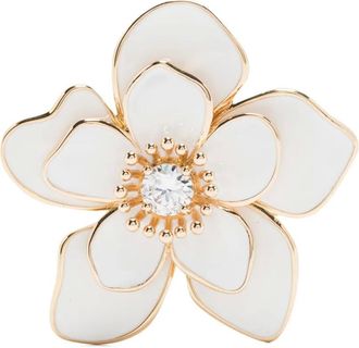 Self Portrait Orecchini floreali - Oro