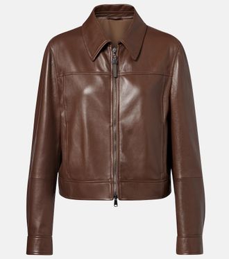 Brunello Cucinelli Leather jacket