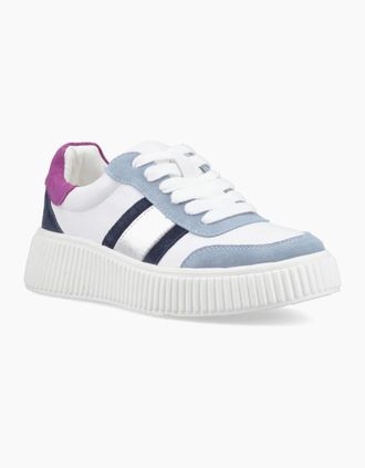Hush Puppies Womens Holly Womens Trainers - White - Size: 4