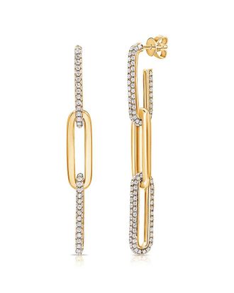 Sabrina Designs 14K 3.86 Ct. Tw. Diamond Drop Earrings