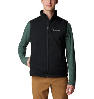 Columbia Softshellweste COLUMBIA, Herren, Gr. XXL, schwarz, Obermaterial: 100% Polyester. Futter: 100% Polyester, Westen Softshellweste