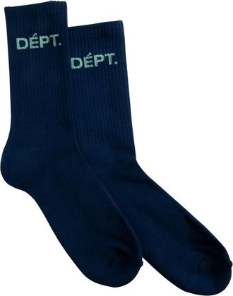 Gallery Dept. Calzini con logo jacquard - Blu