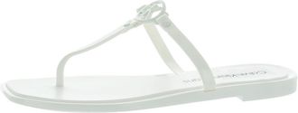 Calvin Klein Womens Edhen Sandal, White 140, 4.5 UK