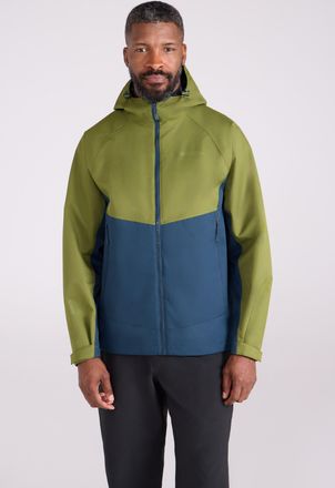 Mountain Warehouse Verge Extreme Mens Jacket Waterproof Running Hiking Coat Green