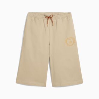 OEM Pantalones Cortos Puma X Harry Potter Relaxed Para Mujer, Talla 14, Color Beige, 63009883 R S