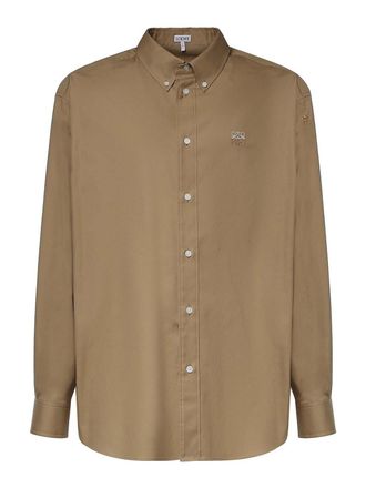 Loewe Cotton Shirt With Logo
