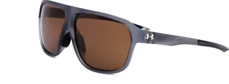 Under Armour Unisex 65 mm Grey Sunglasses