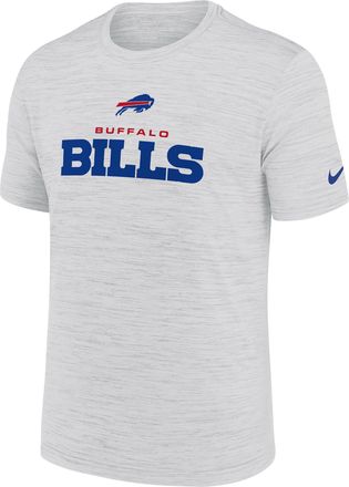 Nike Buffalo Bills Velocity Nike Mens Dri-FIT NFL T-Shirt in White | NKPQ10A81-X3B