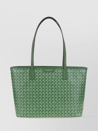 トリーバーチ　TORY BURCH ベスト　モスグリーン　タグ付き新品　USXS リー ラジウィル カラーブロック ペブルド プチダブルバッグ